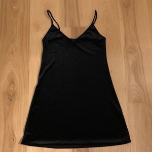 Black velvet Brandy Melville dress NEW